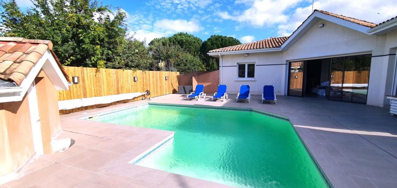 Bassin D'Arcachon Belle Villa Moderne 4 Chambres Et Piscine Privee ลาเตสเตอ-เดอ-บูค ภายนอก รูปภาพ